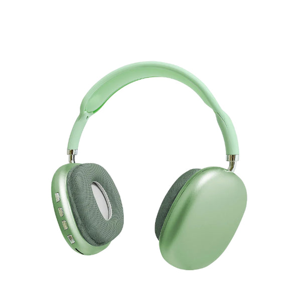 Audífonos Bluetooth P9 Cancelación De Ruido Verde