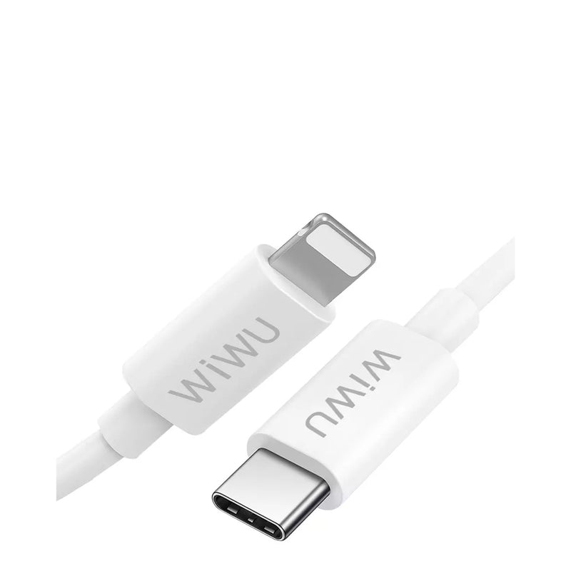 Cable USB-C A Lightning Wiwu G90 BLANCO