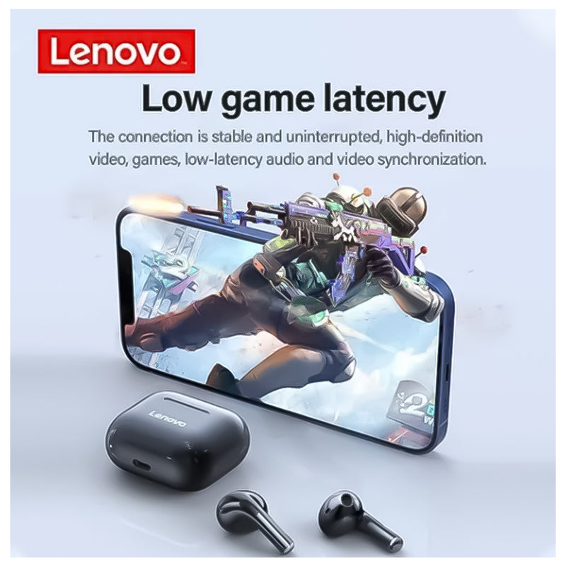 Audífonos Bluetooth Lenovo LP40 Negro