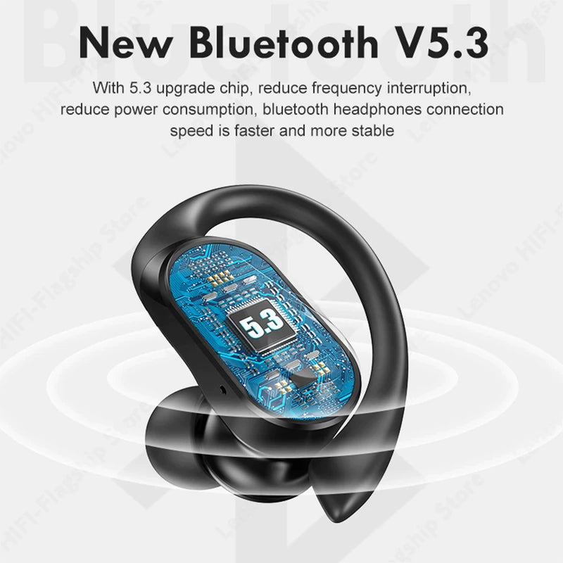 Audifonos Bluetooth Lenovo LP75 Negro
